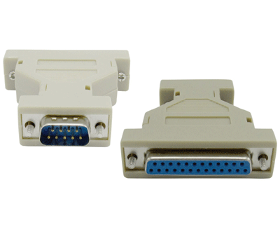 D-liitinadapteri D9P/D25S D-liitinadapteri D9P/D25S