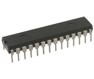 8-bit microcontroller 20MHz DIL-28 kapea (PIC16C73B-20I/SP) *