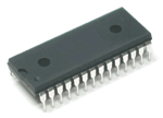 8-digit LED-display driver CA DIL-28