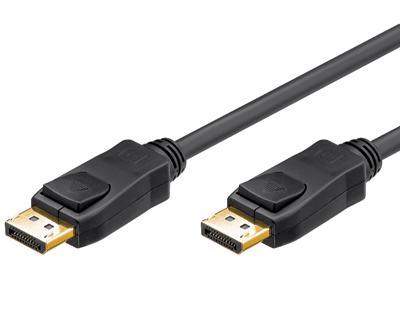 DisplayPort-liitäntäkaapeli 1.2 Ultra-HD/4K musta 2m