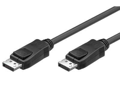 DisplayPort-liitäntäkaapeli 1.1 Full-HD musta 1m