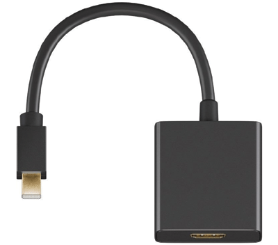 Adapteri mini-Displayport-uros/HDMI-naaras Ultra-HD/4K