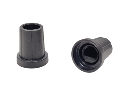 Laitenuppi, nylon 6mm/15mm musta