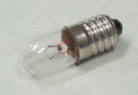 Hehkulamppu E10 10x28mm 6V 1,8W