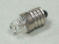 Hehkulamppu linssillä E10 10x23mm 2,2V 250mA