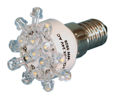 LED-lamppu E14 24Vac/dc 3000K lämmin valkoinen