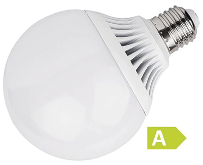 LED-lamppu E27 G95 230Vac 12W 960lm 2900-3200K lämmin valkoinen
