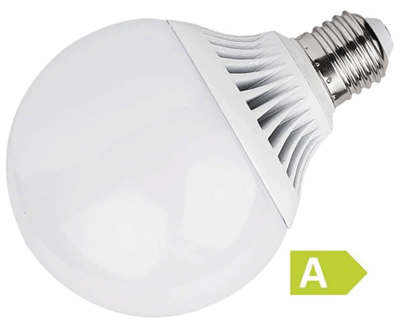 LED-lamppu E27 G95 230Vac 12W 960lm 4000-4500K normaalivalkoinen (päivänvalo)