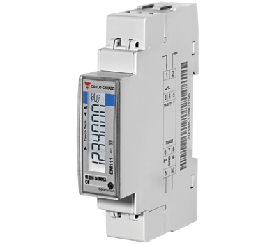 Energiankulutusmittari DIN-kiskoon 1-vaihe 45A 230Vac (EM111DIN AV81XO1P)