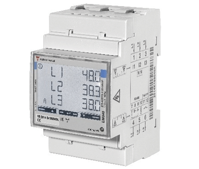 Energiankulutusmittari DIN-kiskoon 3-vaihe 65A 208-400Vac (EM340-DINAV23X01X)