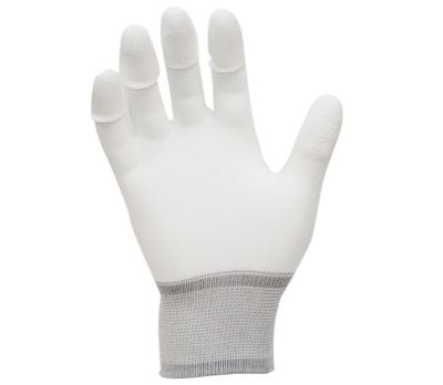 ESD-käsinepari nylon sormenpäissä polyuretaanipinta (XL)