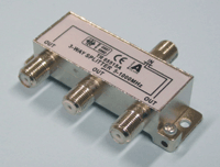 F-jakaja, 3-osainen FM/TV