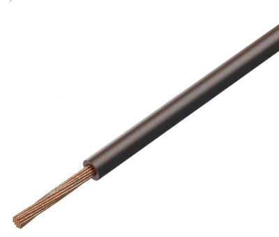 Kytkentäjohto 60Vdc 0,5mm² musta/ruskea 100m/rll