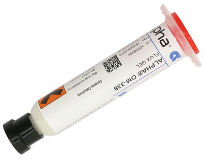 Fluksigeeli No-Clean/lyijytön 10ml (OM-338)