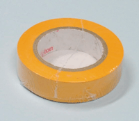 PVC-teippi 15mm oranssi 10m