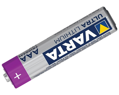 Litium-paristo 1,5V 1100mAh AAA/R03 2kpl/pkk