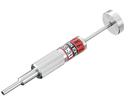 Irrotustyökalu 2,1mm koskettimille