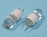 LED-lamppu G-4 12Vdc 0,3W lämmin valkoinen