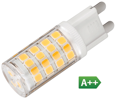 LED-lamppu G9 230Vac 3,5W 370lm 6000K kylmä valkoinen