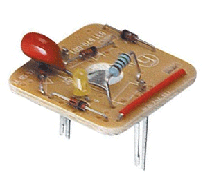 Elektroniikkalevy tasasuuntaussilta/ylijännitesuoja/merkkivalo 24Vac/dc GDME-sarja