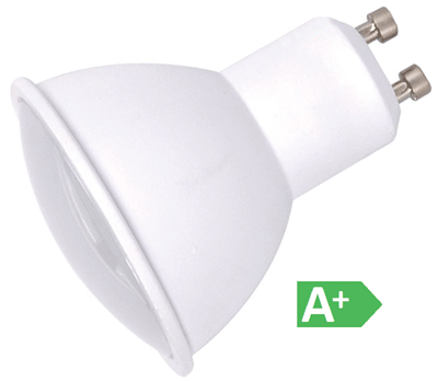 LED-lamppu GU10 230Vac 5W 380lm 3000K lämmin valkoinen