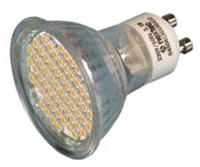 LED-lamppu GU10 230Vac 3,5W 250lm lämmin valkoinen