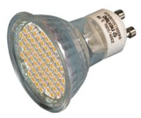 LED-lamppu GU10 230Vac 3,5W 250lm lämmin valkoinen *