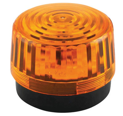 LED-vilkku 12Vdc oranssi