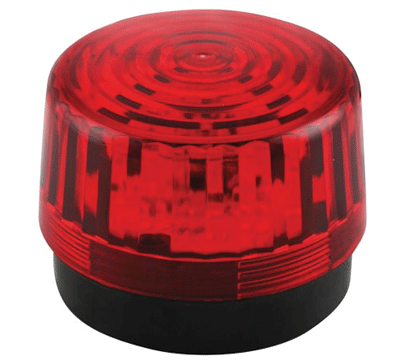 LED-vilkku 12Vdc punainen