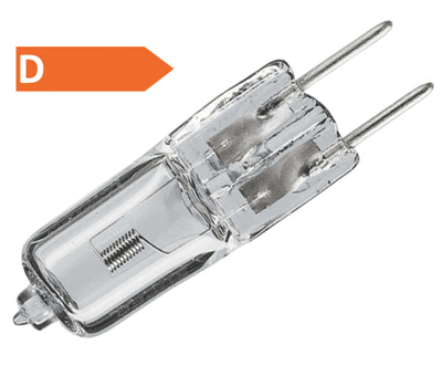 Halogen-lamppu GY-6,35 12V 35W