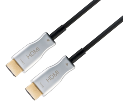 Optinen HDMI-liitäntäkaapeli 4K Ultra-HD Ethernet/3D musta 10m