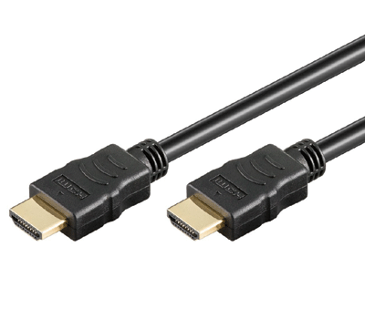 HDMI-liitäntäkaapeli 4K Ultra-HD Ethernet/3D musta 3m