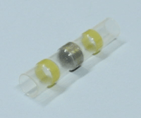 Jatkoliitin juotostinalla/kutistemuovilla keltainen 4-6mm²