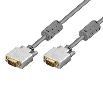 VGA/SVGA-liitäntäkaapeli kullattu 1,8m *