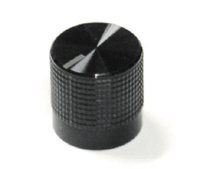 Laitenuppi musta alumiini 6mm/14,8mm Laitenuppi musta alumiini 6mm/14,8mm