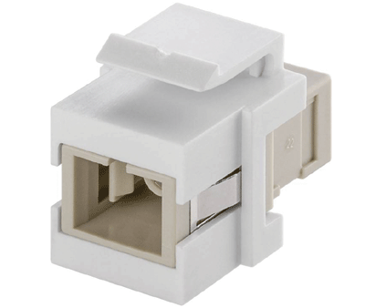 SC/SC-liitinmoduli Keystone-liitinpaikkaan SC-kuituliitin (Simplex)