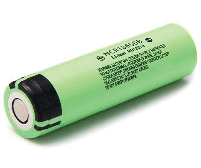 Li-Ion-akku 3,7V 3350mAh (NCR18650B)