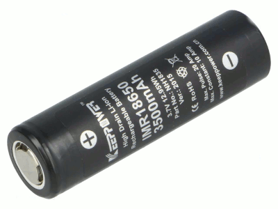 Li-Ion-akku 3,7V 3500mAh (IMR18650)