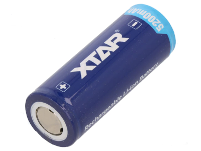 Li-Ion-akku 3,7V 5200mAh 7A (26650)