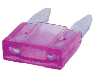 Mini-laattasulake (mini-ATO) 3A 32Vdc violetti