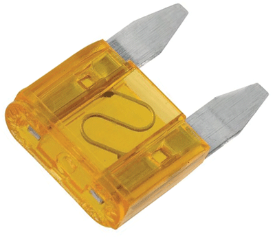 Mini-laattasulake (mini-ATO) 5A 32Vdc oranssi