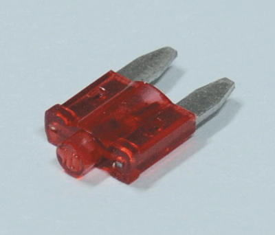 Mini-laattasulake (mini-ATO) merkkivalolla 10A 12Vdc punainen (ZH269.ASP-010) *