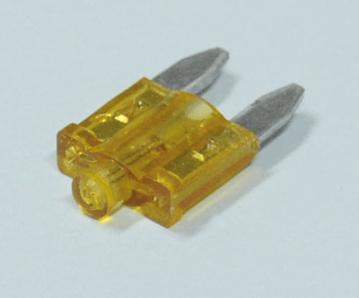 Mini-laattasulake (mini-ATO) merkkivalolla 5A 12Vdc beige ( ZH269.ASP-005) *