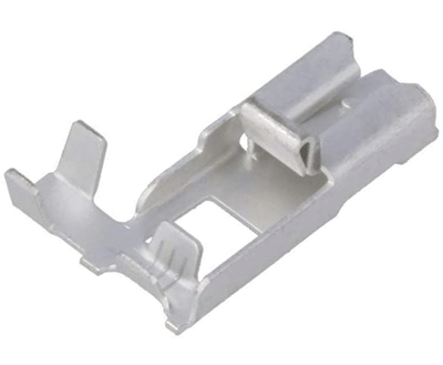 Laattaliitin eristämätön jousella naaras/kulma 6,3x0,8mm 1,0-2,5 mm²