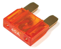 Maxi-laattasulake kullattu 40A 32Vdc oranssi (ZH272.G-4) *