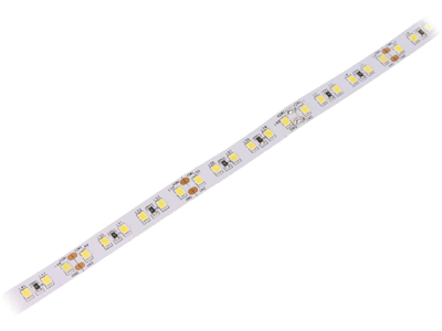 LED-valonauha 10mm IP20 24Vdc 24W/m 2400lm/m 3000K lämmin valkoinen 5m/rll