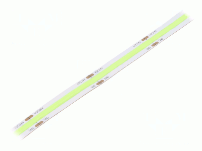 LED COB -valonauha 10mm IP20 12Vdc 10W/m vihreä 5m/rll