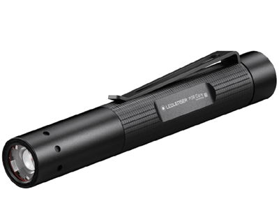 LedLenser-käsivalaisin ladattava 15lm/50lm/120lm musta (502176)