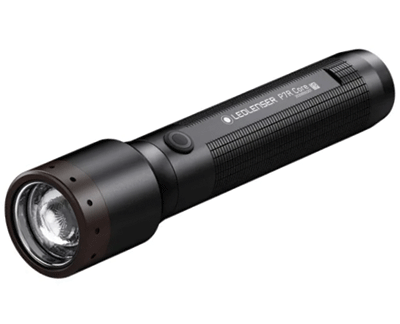 LedLenser-käsivalaisin ladattava 15lm/440lm/1000lm/1400lm musta (502181)