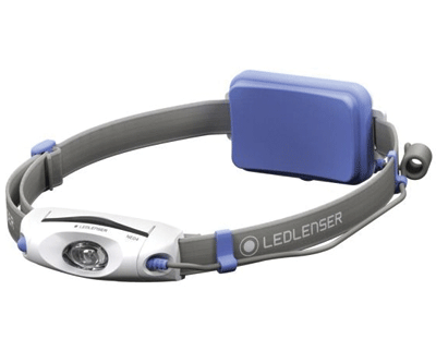 LedLenser-otsalamppu 20lm/240lm 3xAAA/R03 sininen